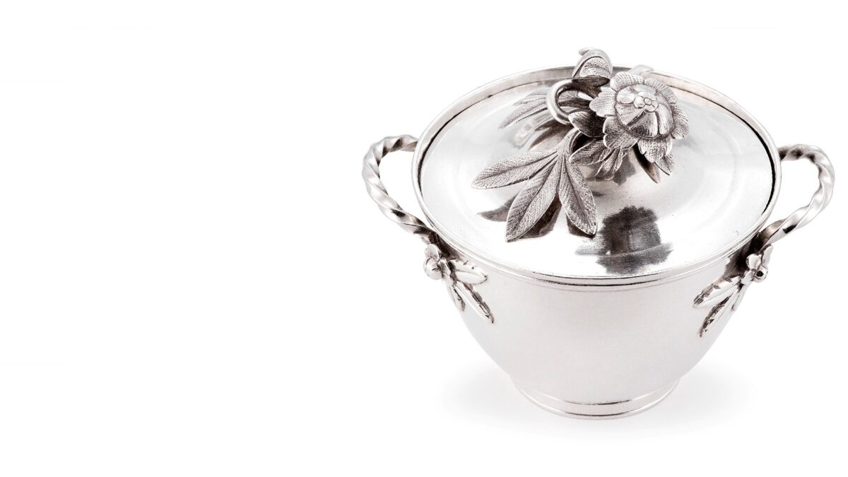 Cape Silver sugar bowl by Daniel Heinrich Schmidt